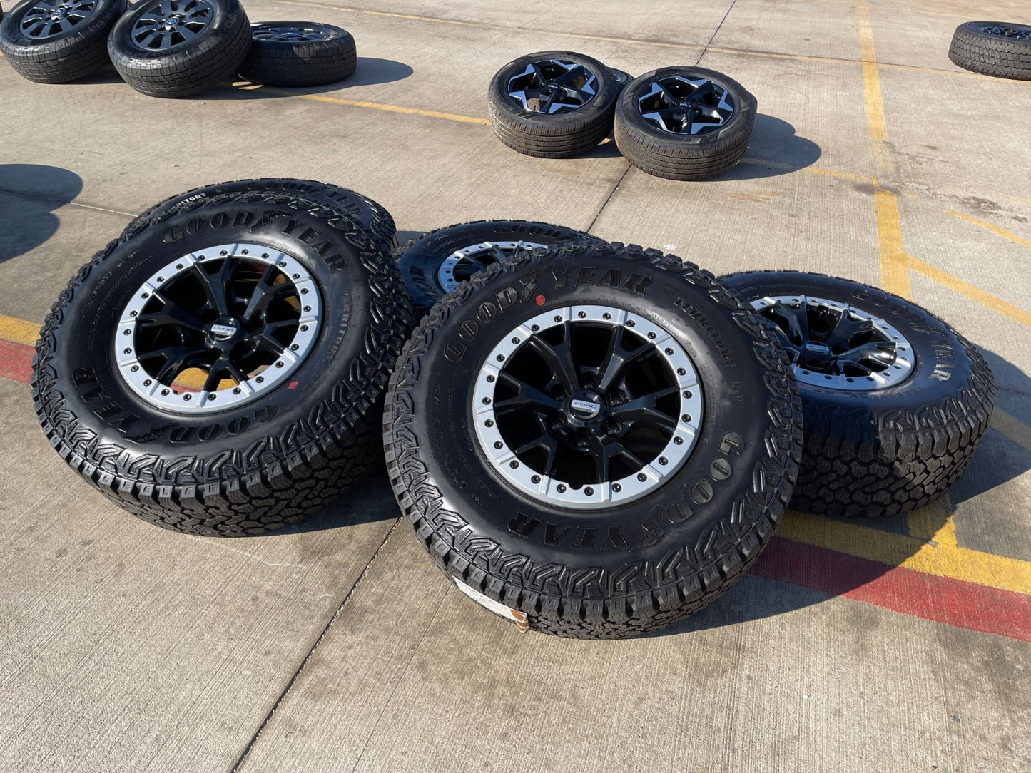 17" Ford F-150 Raptor Bronco R OEM Replica BEADLOCK 10460 rims wheels NEW 35"