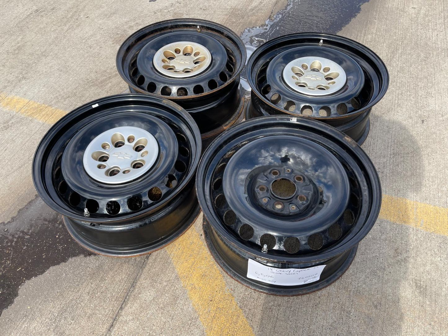 18" Chevy Caprice SS OEM 5506 wheels rims 2011 2012 2013 2014 2015 2016 2017