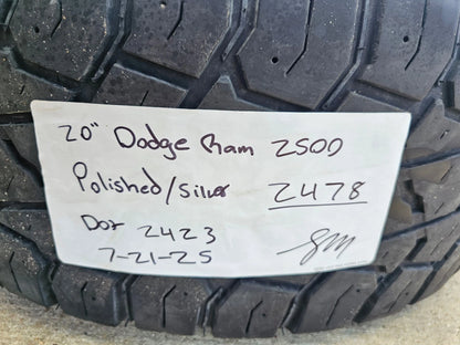 20" Dodge Ram 2500 3500 LARAMIE Long Horn OEM 2634 2478 wheels rims tires