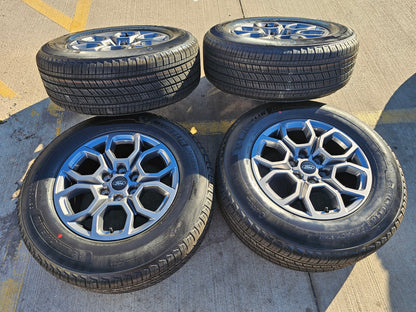 18" Ford Expedition F-150 TREMOR OEM rims wheels 2025 2026 NEW MICHELIN