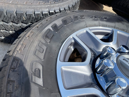 18" Ford F-250 F-350 Lariat FX-4 OEM wheels 10480 10298 tires BRIDGESTONE A/T