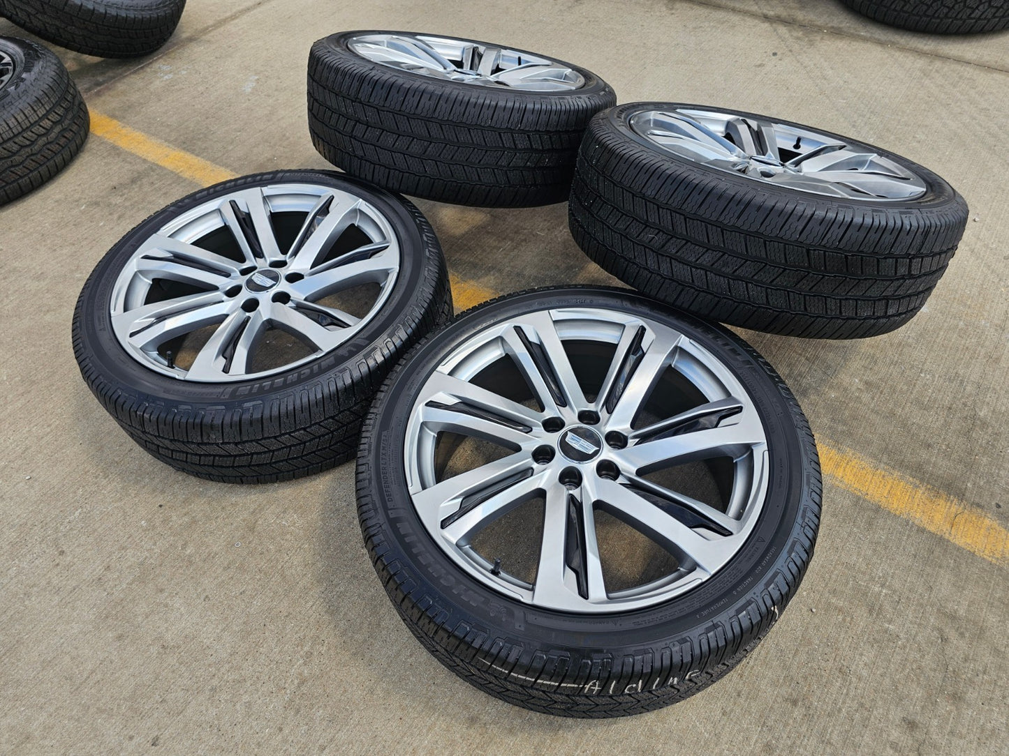 24" Cadillac Escalade V OEM wheels rims 2024 2025 2026 2027 NEW MICHELIN
