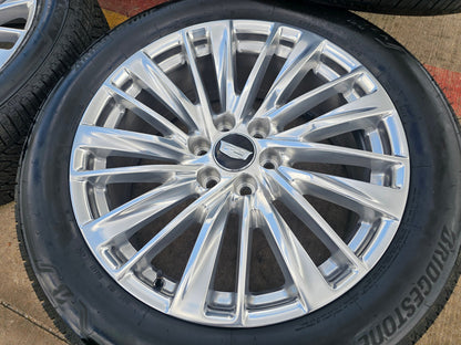 22" Cadillac Escalade Platinum OEM wheels rims tires 2024 2025 2026 2027 NEW