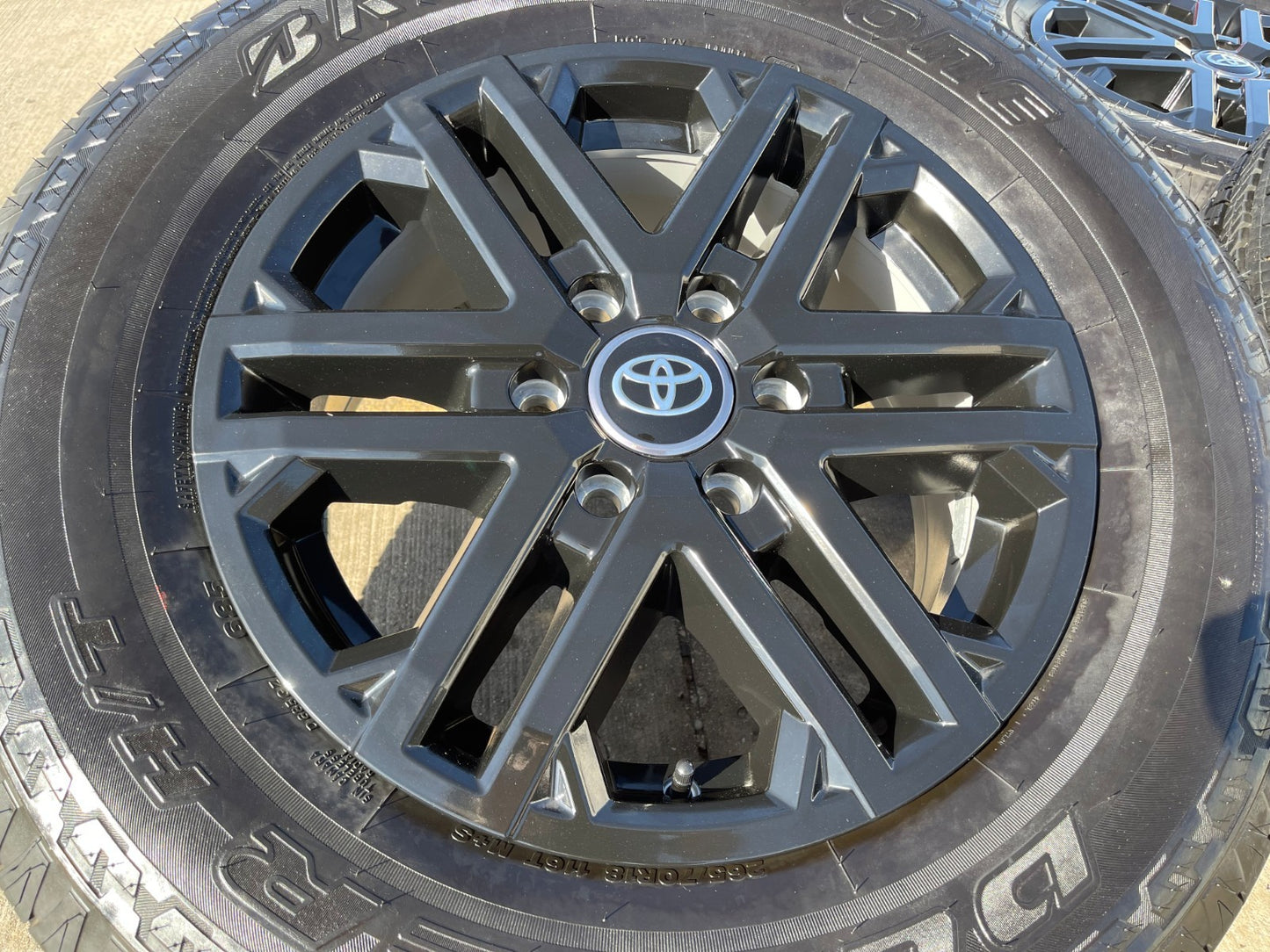18" Toyota Tundra Sequoia TRD OEM wheels rims 75281 Lexus GX550 LX600 NEW 2026