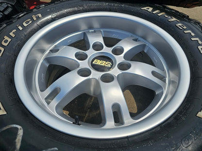 17" Toyota FJ Cruiser BBS TRD PRO 4Runner Tacoma OEM wheels rims BFG KO2 A/T NEW