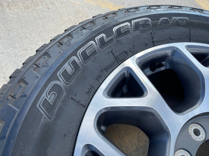(1) 20" Ford F-250 F-350 OEM Lariat wheel rim 10292 tire BRIDGESTONE spare