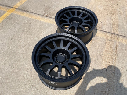 (1) 20" 20x9.5 Black Rhino Rapid RF Jeep Wrangler Gladiator wheel rim NEW