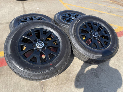 17" Toyota Tacoma 4Runner TRD OEM 10637 94254 wheels rims 2025 2026 NEW MICHELIN