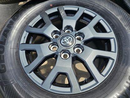 17" Toyota 4Runner Tacoma TRD OEM 42611 wheels rims tires 2024 2025 2026 NEW