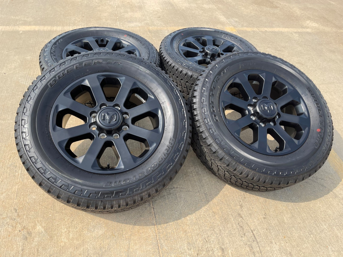 20" Dodge Ram 2500 3500 LARAMIE OEM 2700 wheels rims 2024 2025 2026 2027 NEW