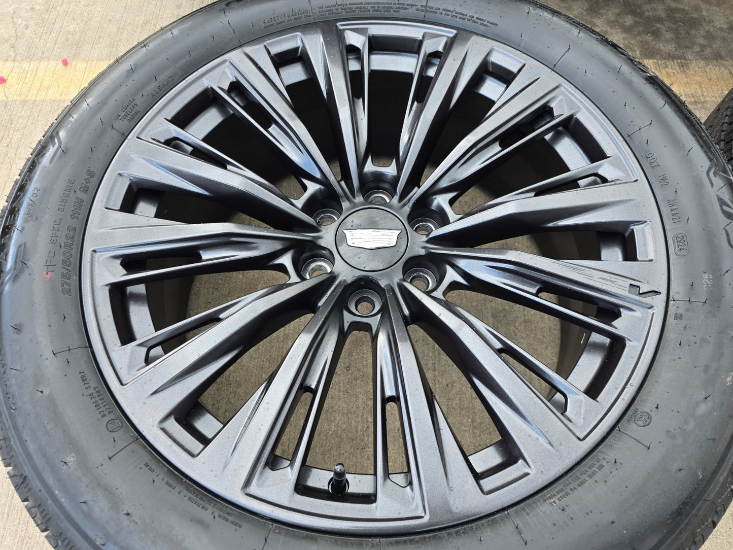22" Cadillac Escalade V V600 Platinum OEM 4882 wheels rims SET FITS 2020-2027