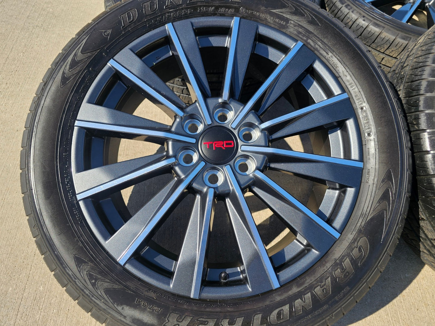 22" Lexus GX550 TRD OEM wheels rims Toyota Land Cruiser Tundra 78519 LX600 SET