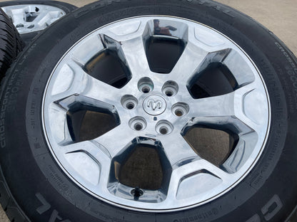 20" Dodge Ram 1500 OEM Laramie CHROME 2680 wheels rims 2022 2023 2024 2025 2026
