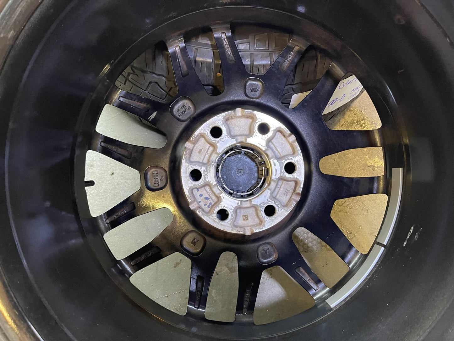 (1) 20" Tesla Cyber Truck OEM 94166 wheel rim 2024 2025 2026 2027 Cybertruck