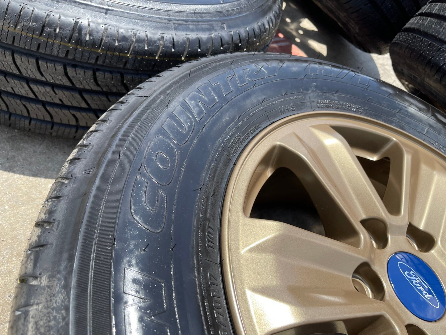 17" Ford F-150 Expedition OEM 3995 rims wheels BRONZE tires NEW