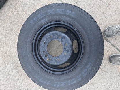 17" Dodge Ram 3500 Dually 8x200 wheel rim 2703 2704 OEM 2022 2023 2024 2025 2026
