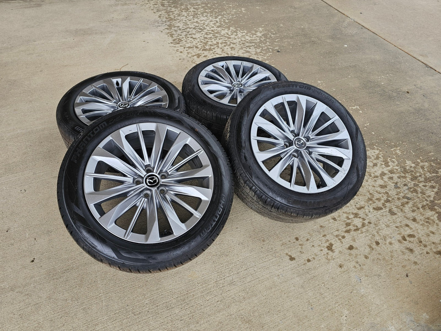 19" Mazda CX-90 Premium OEM rims wheels 95688 CX-70 SET 2024 2025 2026