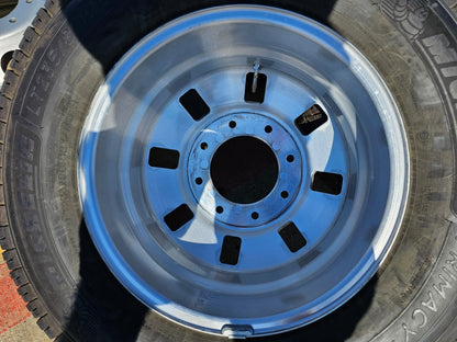 18" GMC Sierra 3500 DENALI Dually rims wheels OEM 14127 14129 8x210 MICHELIN NEW