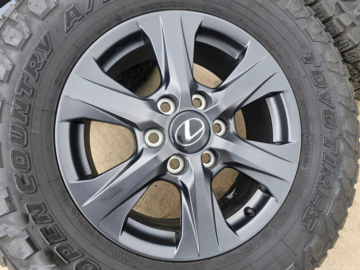 18" Toyota 4Runner Land Cruiser TRD Tundra OEM 74400 wheels rims GX550 SET
