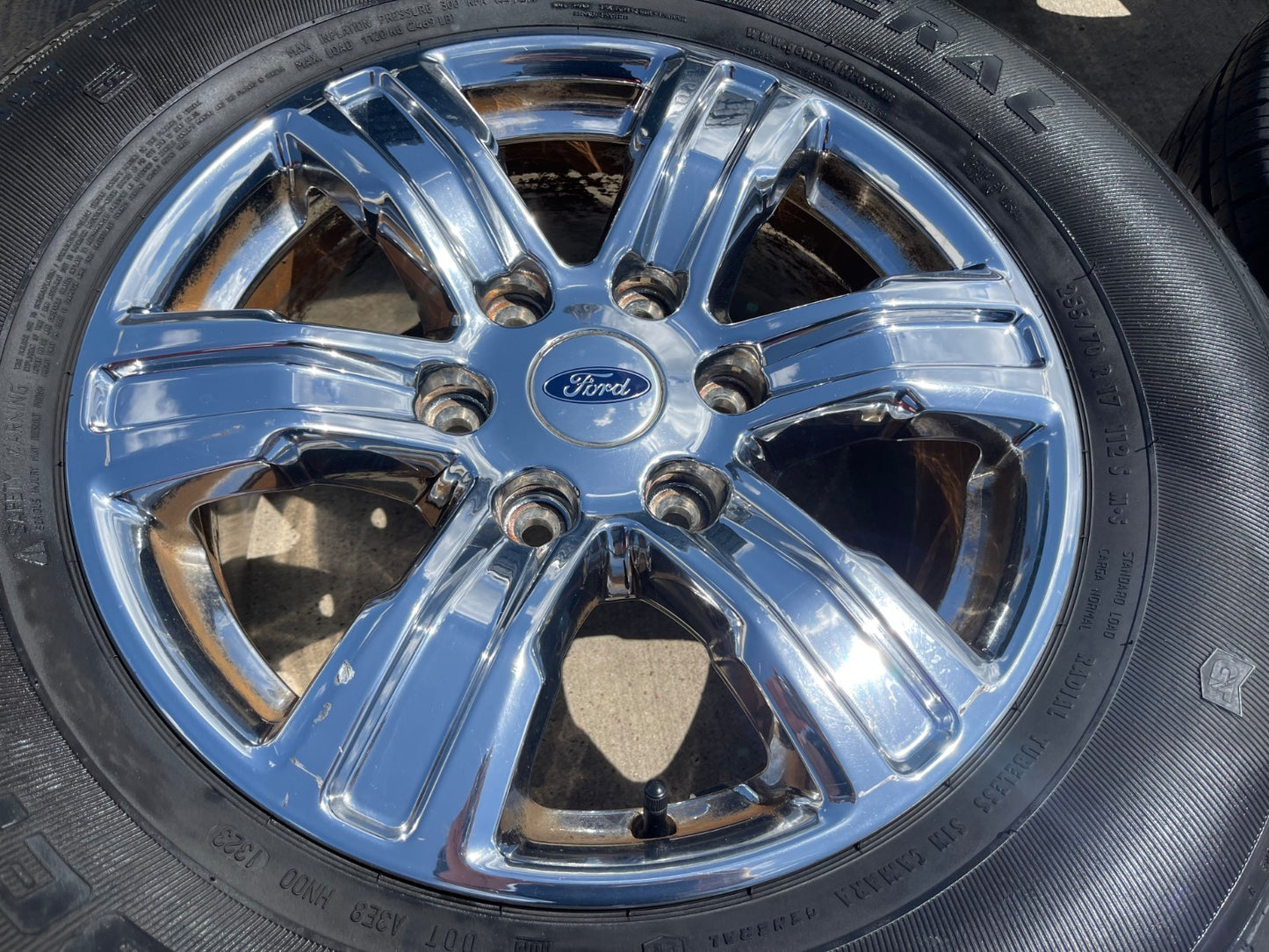 17" Ford Ranger Bronco wheels rims OEM RIM# 10228 CHROME FITS 2019-2027