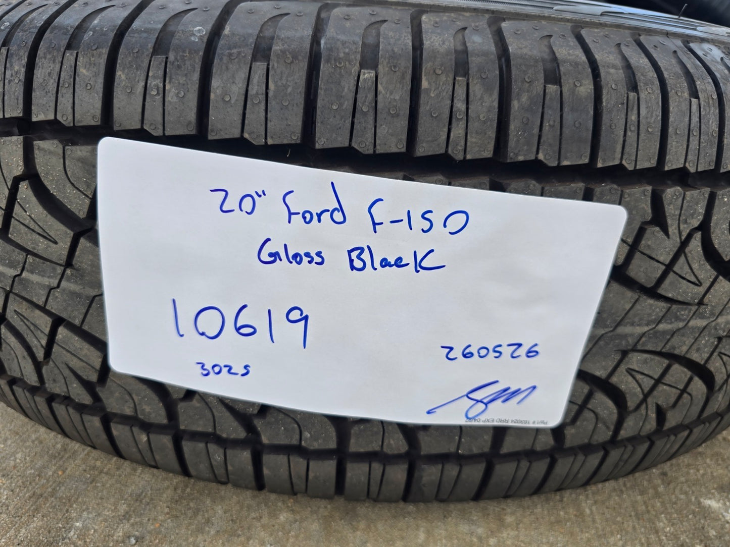 20" Ford F-150 LARIAT OEM 10619 rims wheels Expedition 2026 2027 PIRELLI NEW