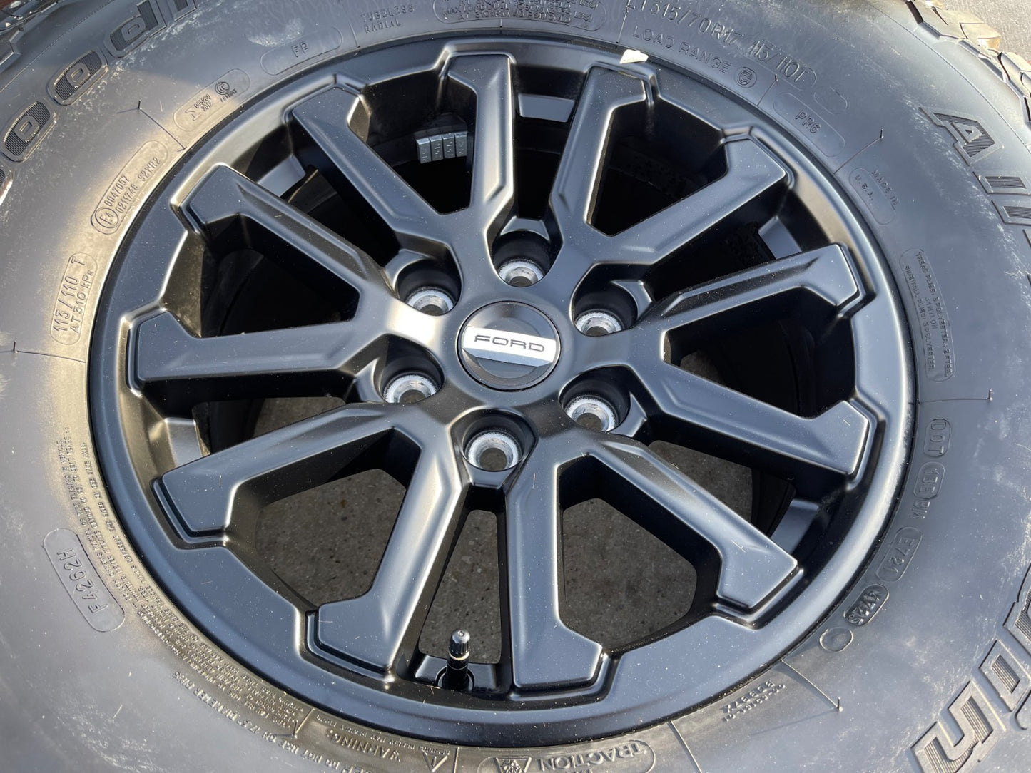 17" Ford F-150 Raptor OEM 10611 rims wheels Bronco 2024 2025 2026 NEW BFG 35"