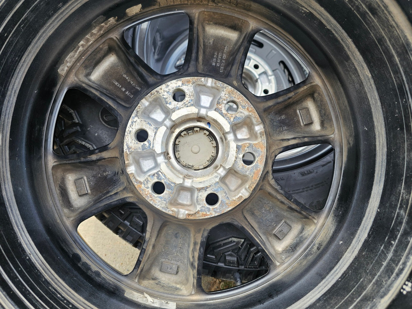 18" Dodge Ram 1500 Rebel Black OEM wheel rim 2671 tire single NEXEN