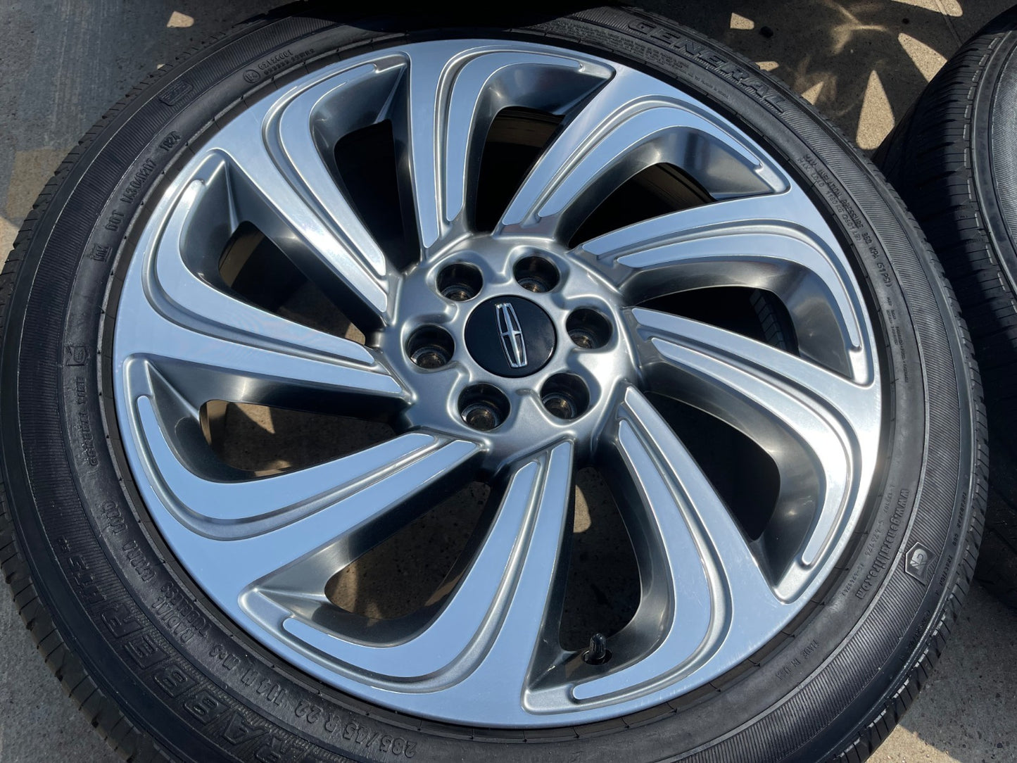 22" Lincoln Navigator BLACK LABEL OEM 10497 rims wheels SET