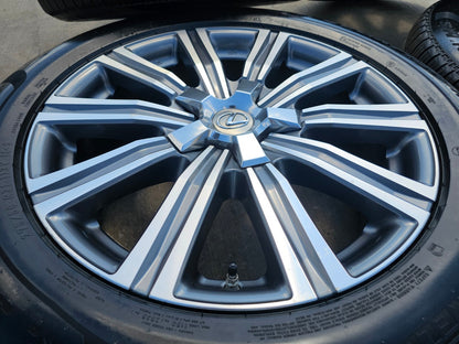 21" Lexus LX570 Toyota Land Cruiser OEM 74341 wheels rims 5x150 PIRELLI NEW