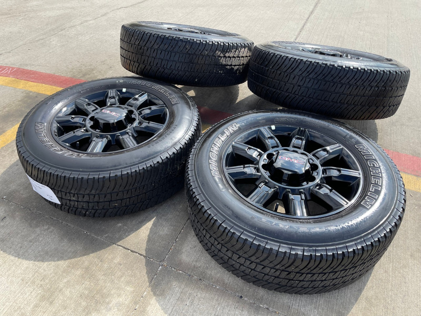 20" GMC Sierra AT4X 2500 3500 OEM 14137 5963 wheels rims Silverado MICHELIN
