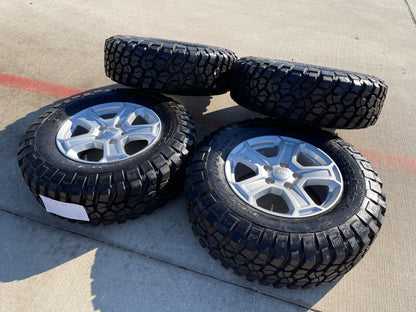 17" Jeep Wrangler Rubicon OEM wheels rims 9216 Gladiator BFG KM2 M/T