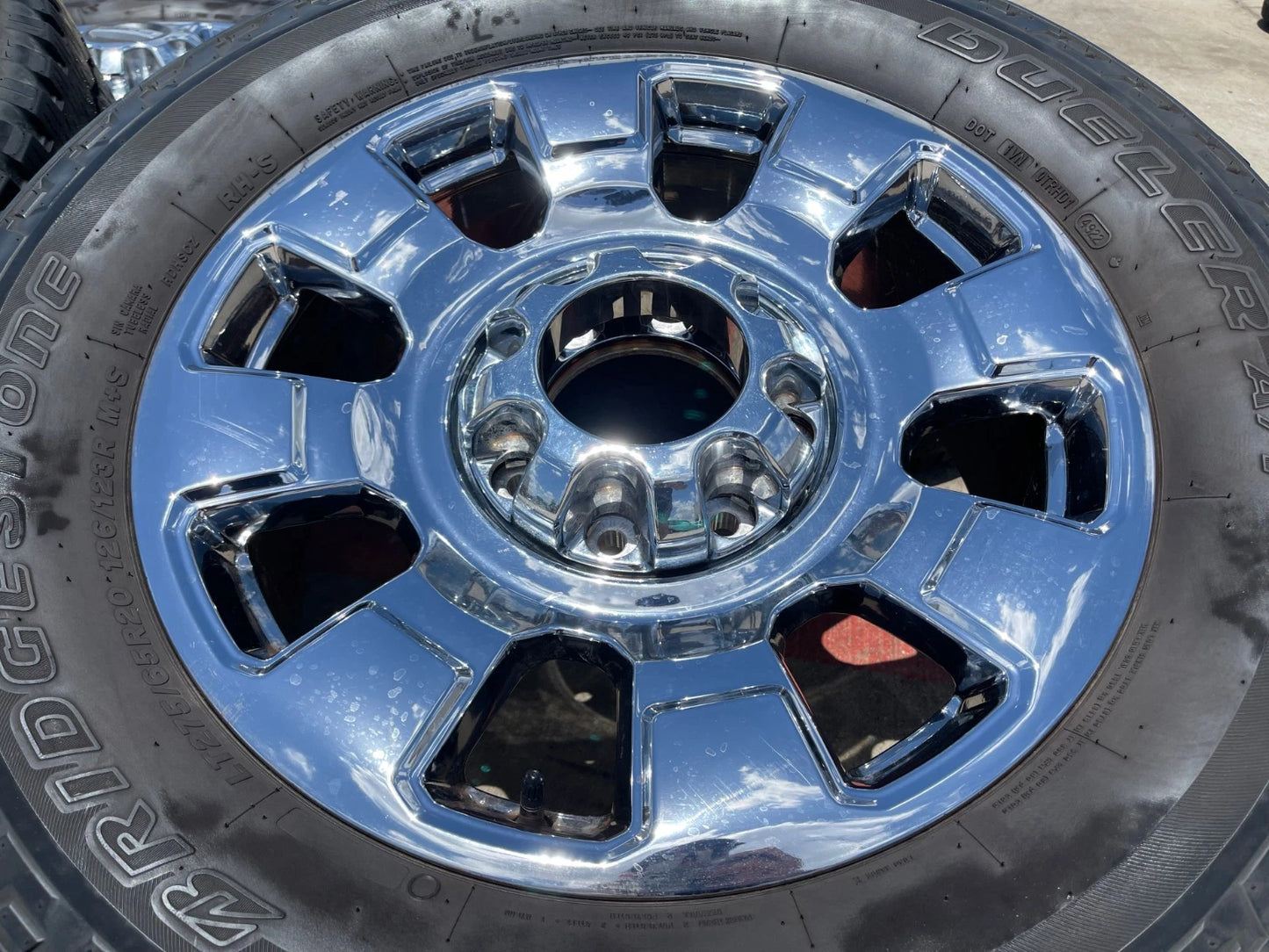 20" Ford F-250 F-350 OEM chrome Lariat wheels rims 10295 25085 10552 2024 2025