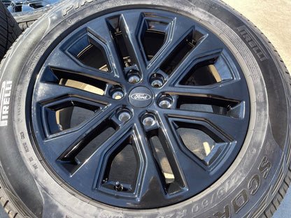 20" Ford F-150 LARIAT OEM 10619 rims wheels Expedition 2026 2027 SET PIRELLI