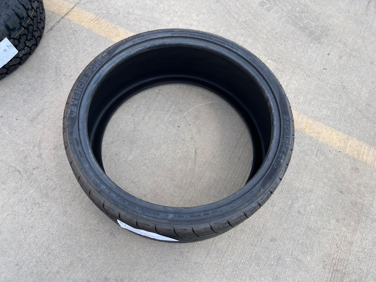 (1) 305/30/26 Venom Power Ragnarok GTS tire 305/30R26 109W XL M+S NEW
