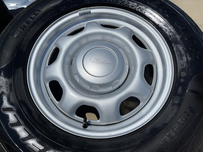 17" Ford F-150 OEM rims wheels 3857 steel SET PIRELLI A/T