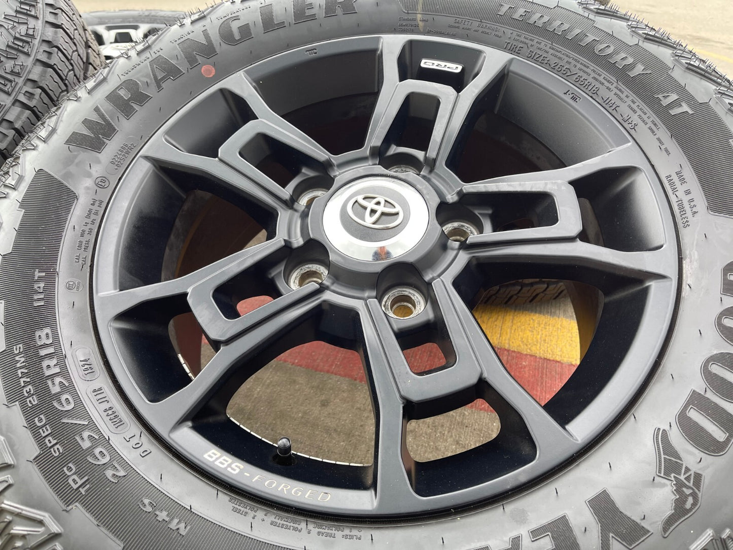 18" Toyota Tundra TRD PRO BBS Forged OEM wheels rims 75238 75255 5x150