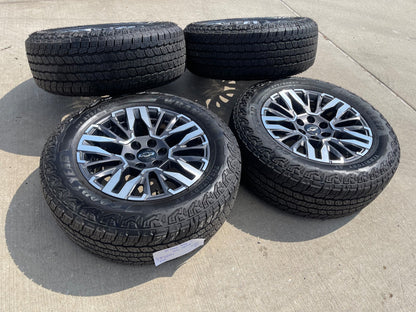 20" Chevy Silverado Z71 GMC Sierra Canyon OEM wheels rims 2025 2026 2027 SET