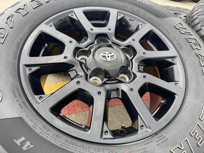 18" Toyota Tundra Sequoia TRD PRO black OEM wheels rims 5x150 tires 75157