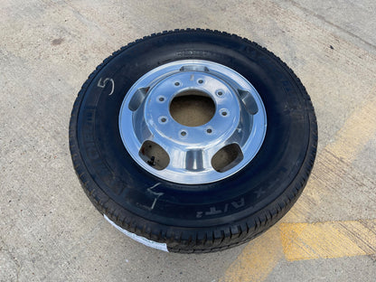 17" Ford F-350 Dually OEM 10477 rim wheel tire MICHELIN A/T2 spare single