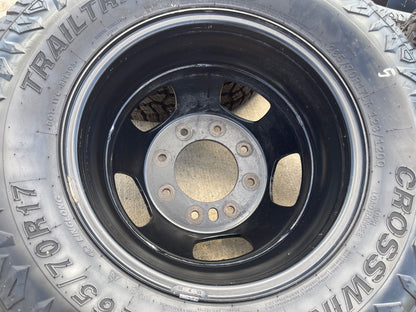 17" Dodge Ram 3500 Dually Laramie 8x200 wheels rims 2703 2704 OEM SET