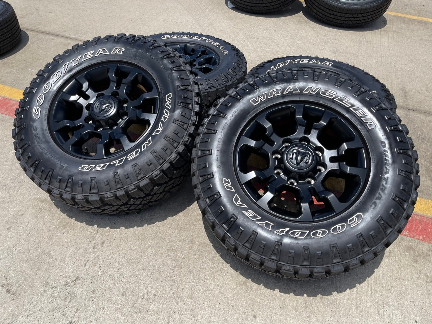 17" Ram 2500 3500 Laramie Power Wagon OEM wheels rims tires 2025 2026 NEW