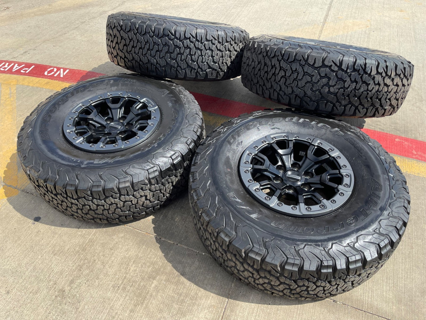 17" Ford F-150 Raptor Bronco R OEM BEADLOCK 51222 rims wheels 37" SET NEW