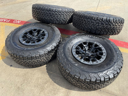 17" Ford F-150 Raptor Bronco R OEM BEADLOCK 51222 rims wheels 37" SET NEW