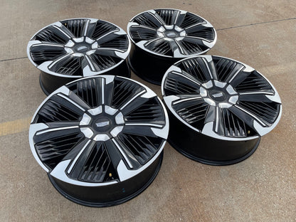 24" Cadillac Escalade IQ EV OEM 8x165 wheels rims Hummer 2500 2024 2025 2026 NEW
