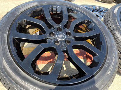 22" Land Rover Range DEFENDER OEM wheels rims black 72247 tires NEW