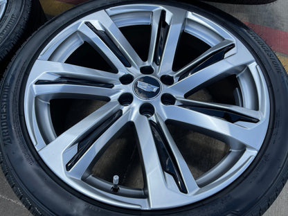 24" Cadillac Escalade V OEM wheels rims SET 84949596 2024 2025 2026 2027 NEW