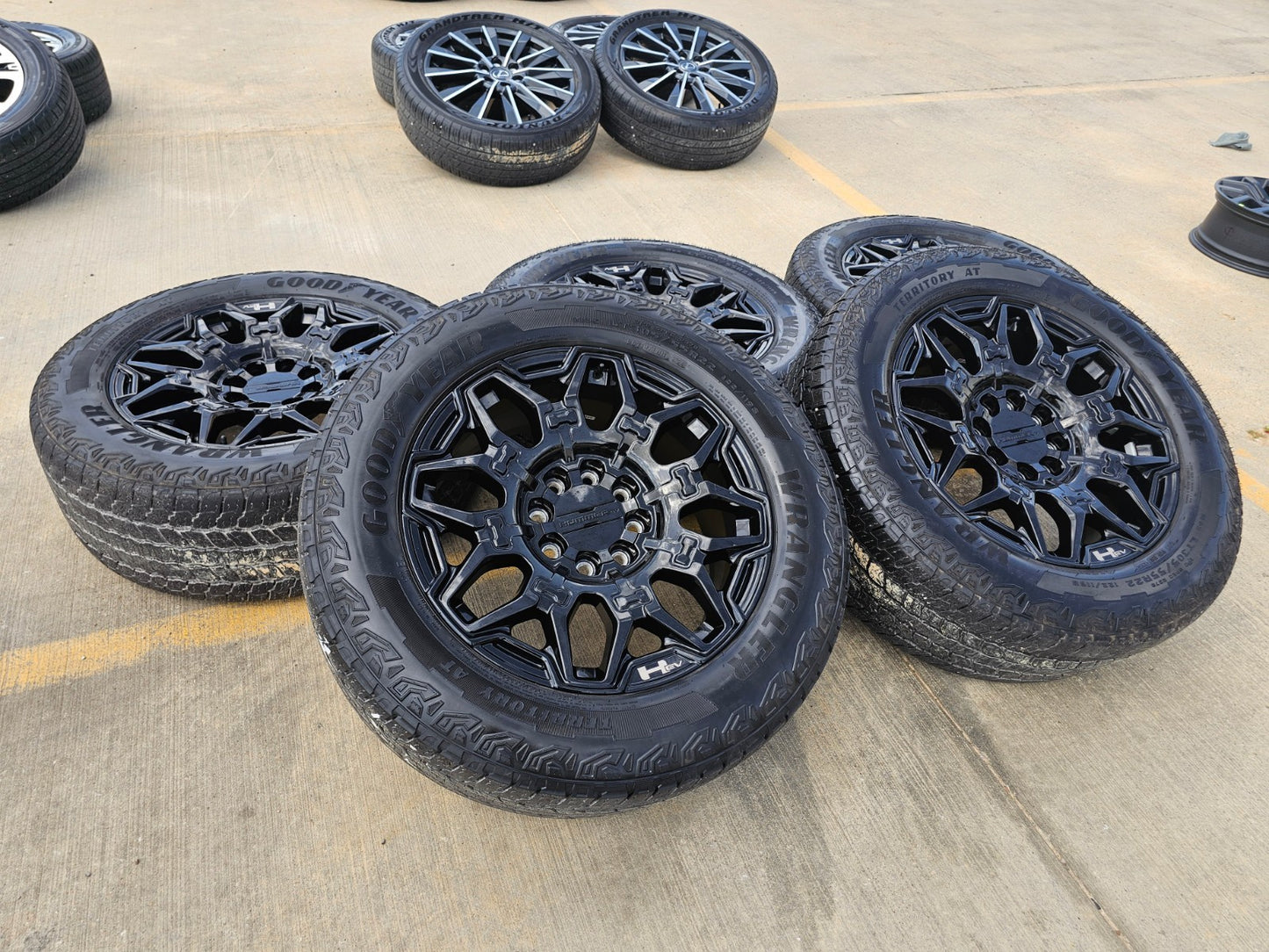 22" Hummer EV HEV 2500 OEM 8x165 14094 wheels rims 2024 2025 2026 2027