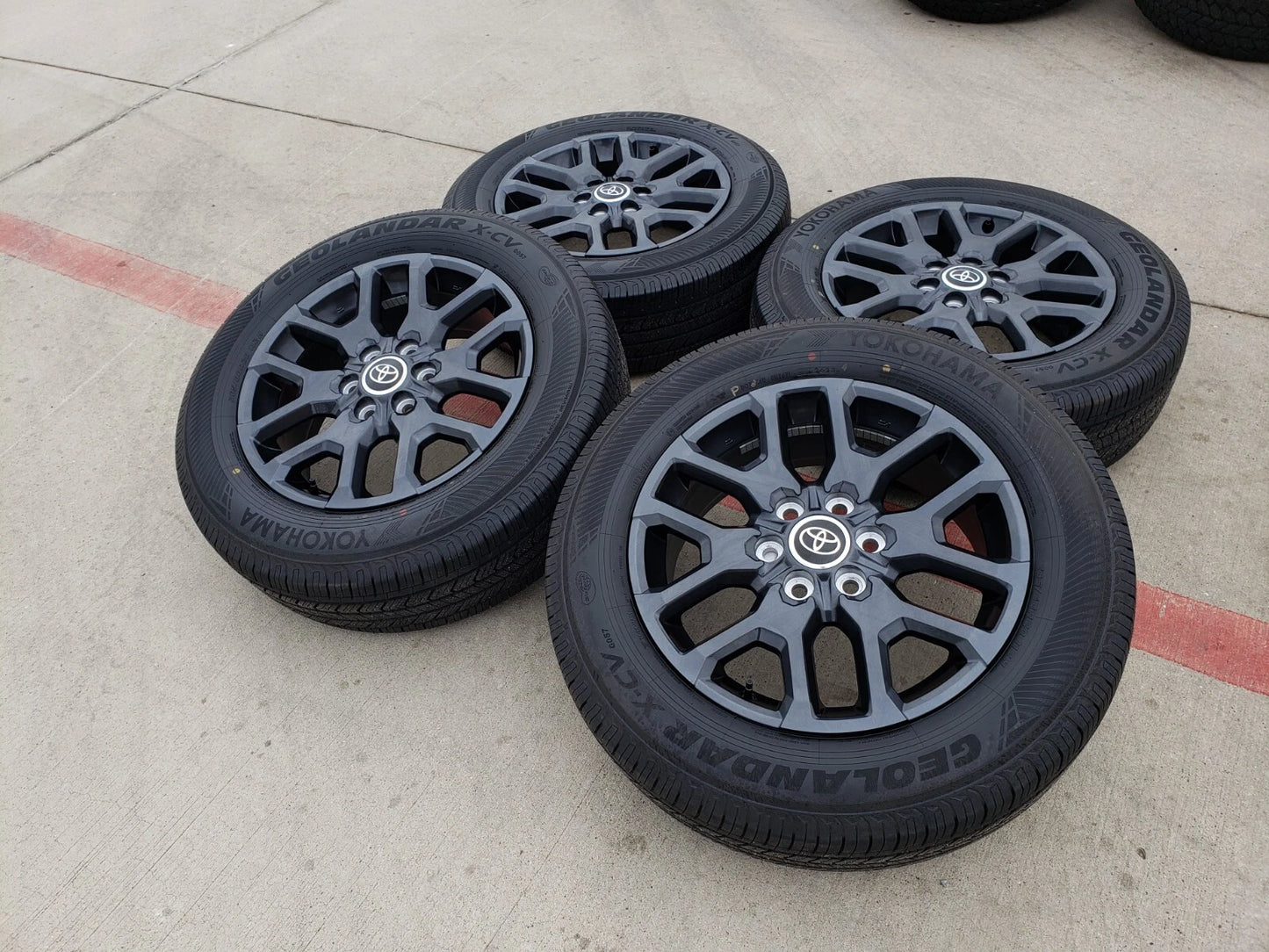 20" Toyota Tundra TSS TRD OEM wheels rims 95359 Sequoia 2024 2025 2026 NEW
