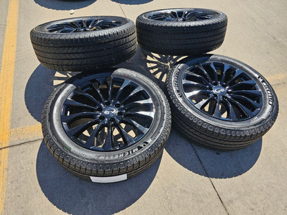 22" Infiniti QX80 QX56 OEM wheels rims 62799 73770 Nissan Titan Armada NEW