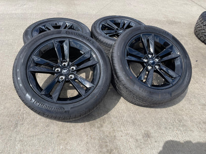 18" Ford Mustang GT OEM 10593 BLACK wheels rims tires 2024 2025 2026 2027 NEW